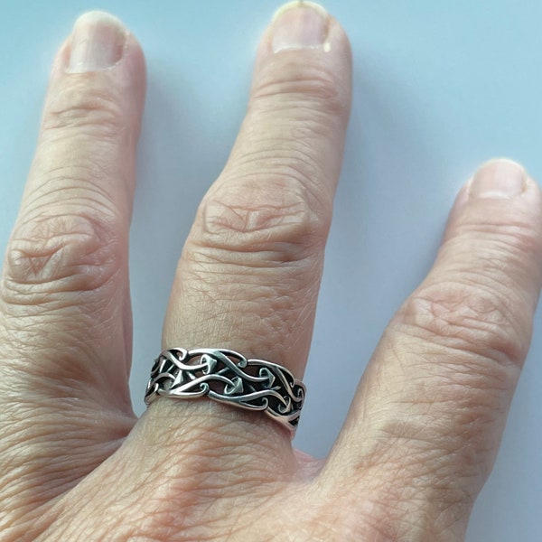 •AGARIC MUSHROOM• recycled silver ring