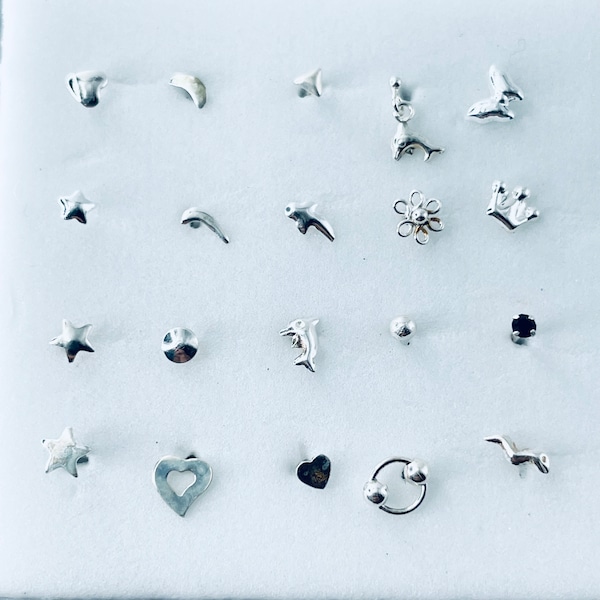 Heart Nose Stud - Etsy