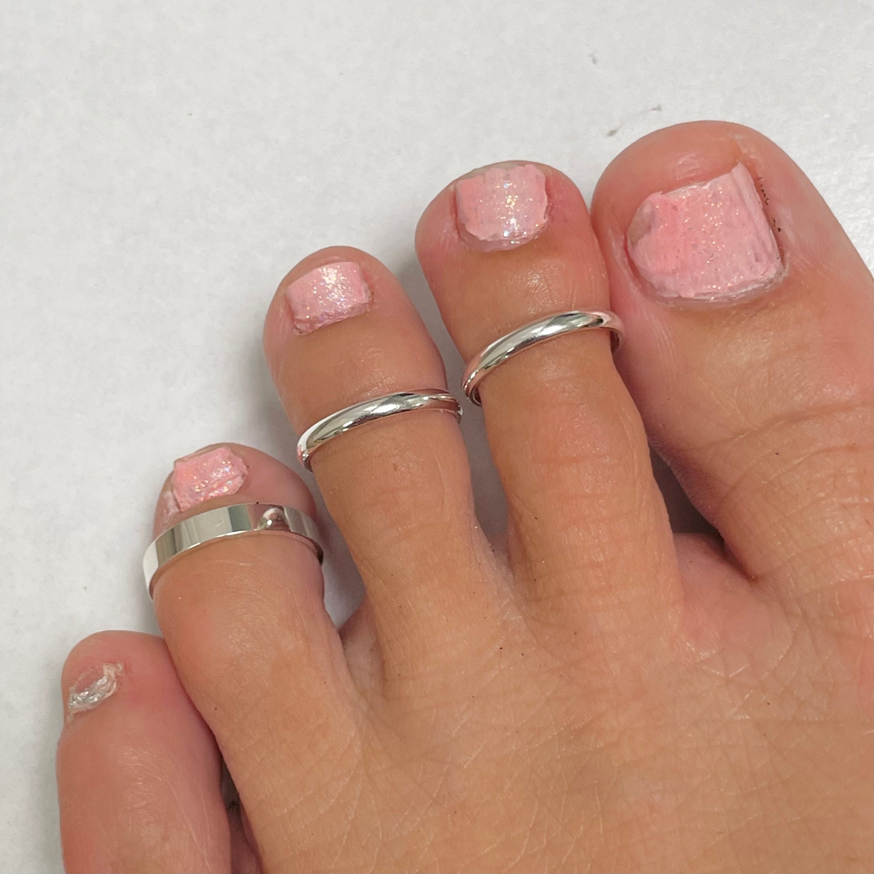 Anello 5 Fascia Multipla Grigio Argento BRASS Workshop 24an49 - Foto 9