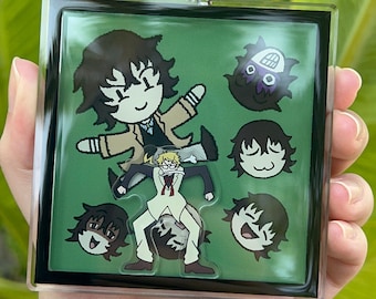 3.5’’ Raging Kuni Shaker Acrylic Charm Keychain