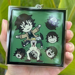 3.5’’ Raging Kuni Shaker Acrylic Charm Keychain