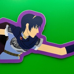 Marth Grab Matte Sticker | Car Safe
