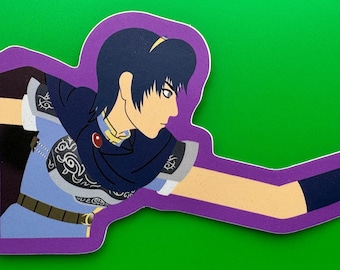 Marth Grab Matte Sticker | Car Safe