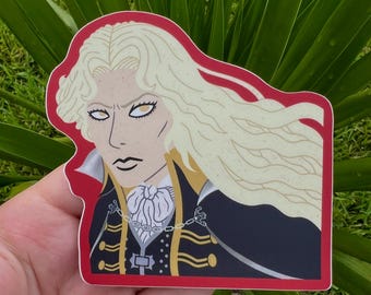 Alucard SOTN Matte Sticker | Car Safe