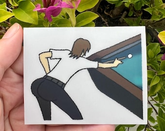 2.0 Thicckechi Clear Matte Sticker | Car Safe