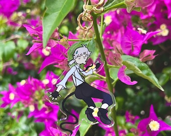 Struggling Atsushi Acrylic Charm Keychain
