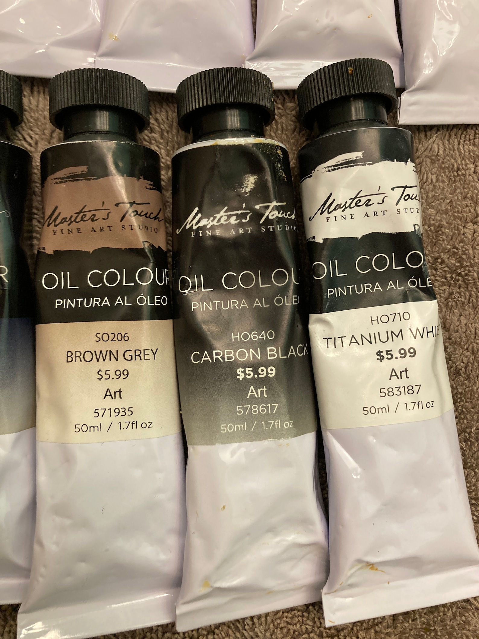 Master's Touch oil paint open but not used Etsy