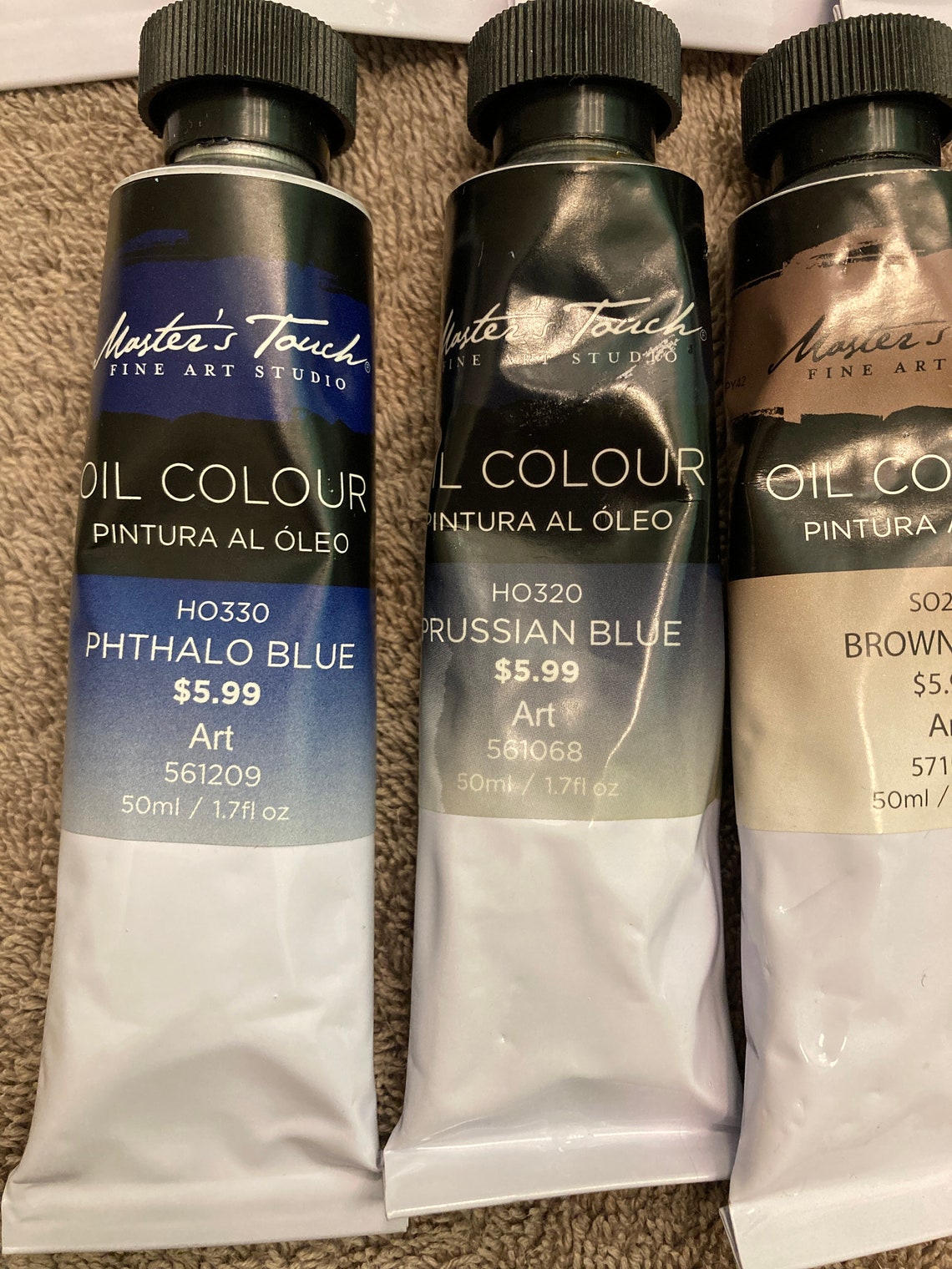 Master's Touch oil paint open but not used Etsy