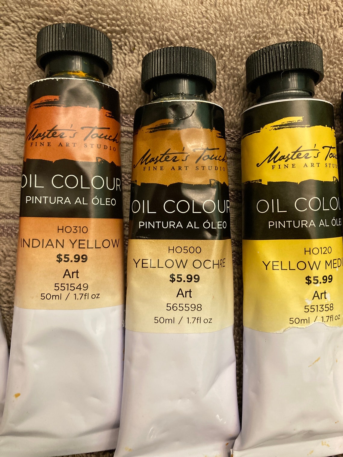 Master's Touch oil paint open but not used Etsy