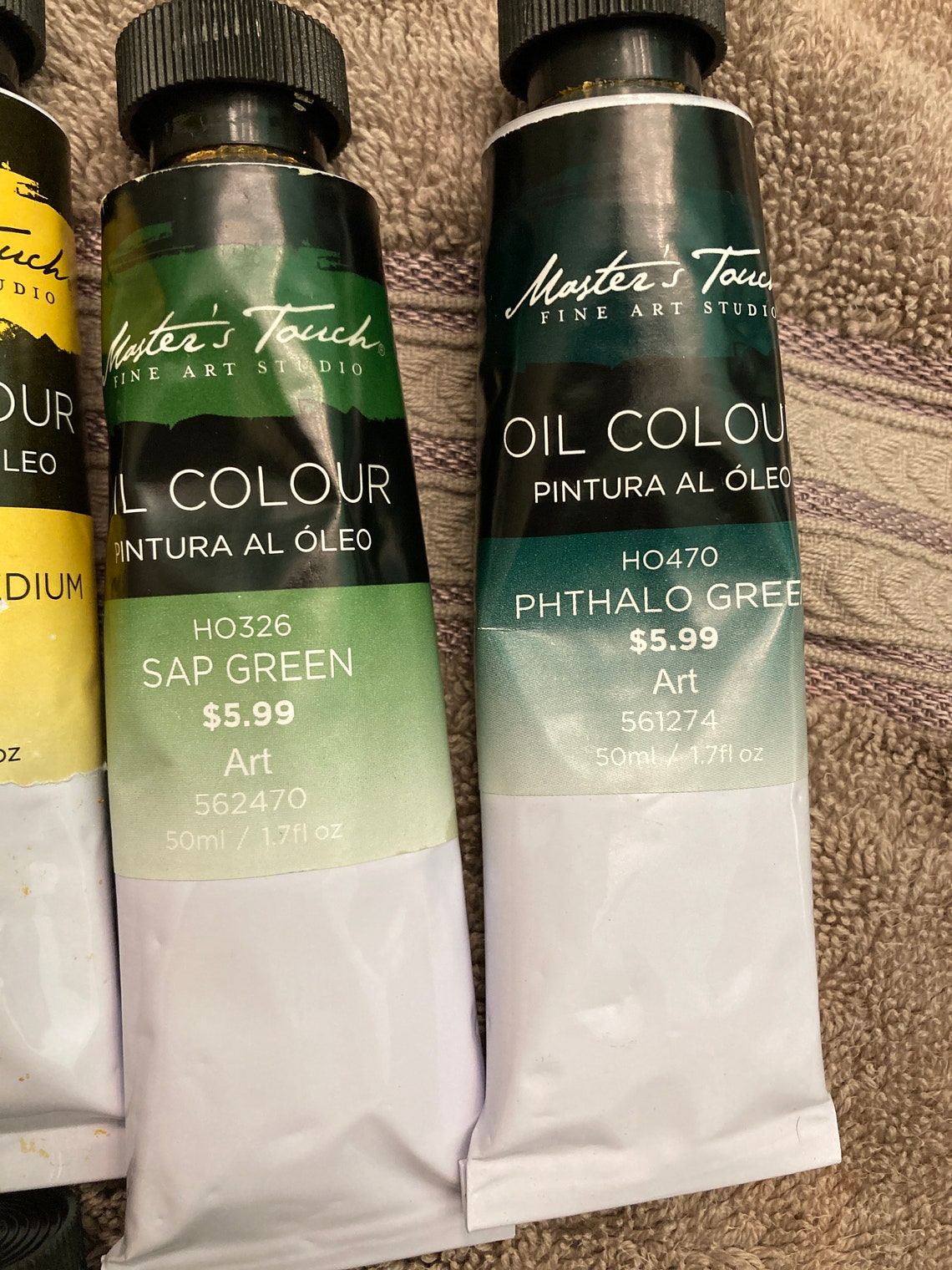 Master's Touch oil paint open but not used Etsy