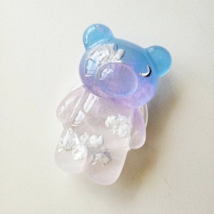 Cloud Sunset Resin Teddy Bear Phone Grip