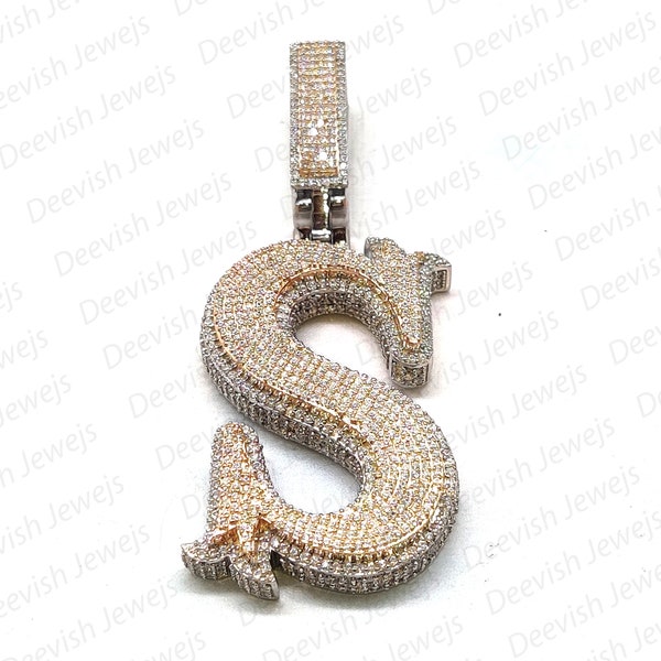 Iced Out Name Necklace - Etsy