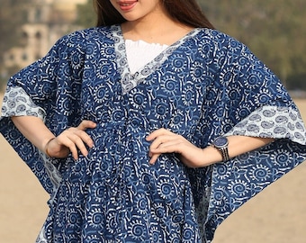 Beautiful Cotton Kaftan Dress, Stylish Lounge wear, Pure Cotton fabric kaftan, Beachwear, Muumuu, Maternity Dress, Plus Size Dress, Caftan