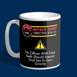 space corp & Rimmer directive Printed Mugs (5 designs)