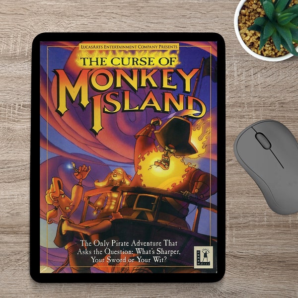 Curse of Monkey Island Mouse Mat