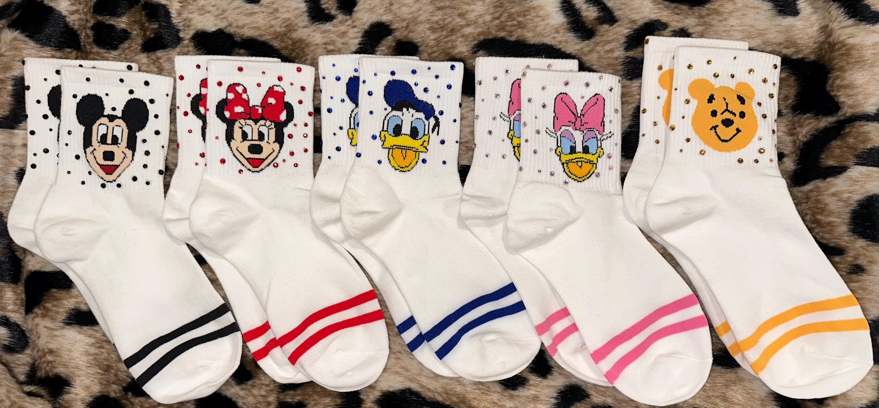 Character Blinged Socks - Etsy