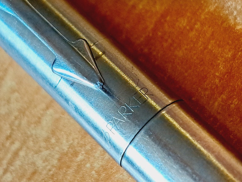 Vintage Parker Classic Metallic Fountain Pen Made in UK, Medium Nib - Etsy