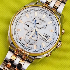 H820 Resetting Citizen Eco Drive Watch Setting Citizen Eco Drive