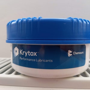 Krytox GPL 205-High Performance Lubricant Grease jar 0.5kg / 500 g - Sealed
