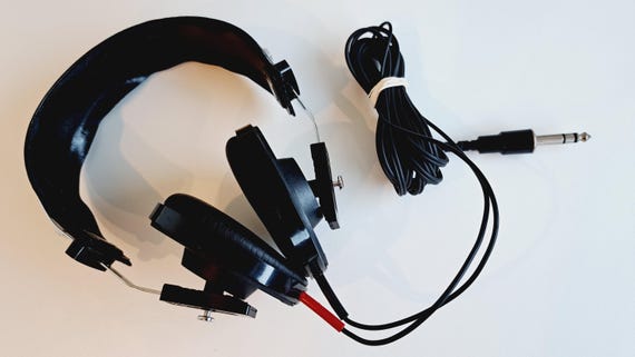 ビンテージステレオヘッドホン Pioneer SE-4 80年代製、動作確認済み