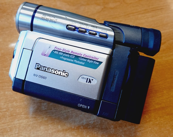 Panasonic NVDS60 Mini DV Camcorder Tape Video Camera Handycam