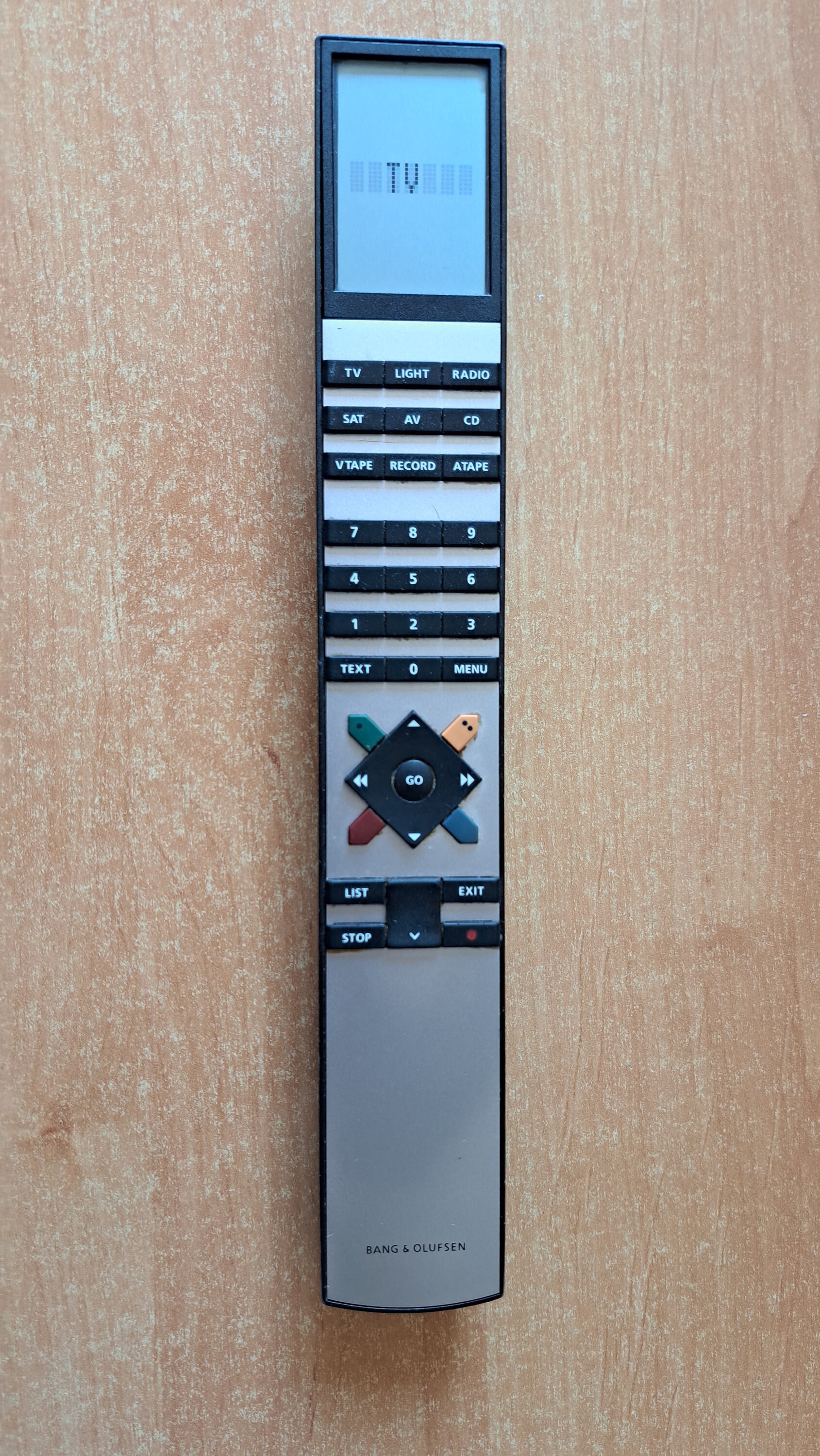 Bang and Olufsen B&O Beo4 Remote Control Radio Video CD DVD