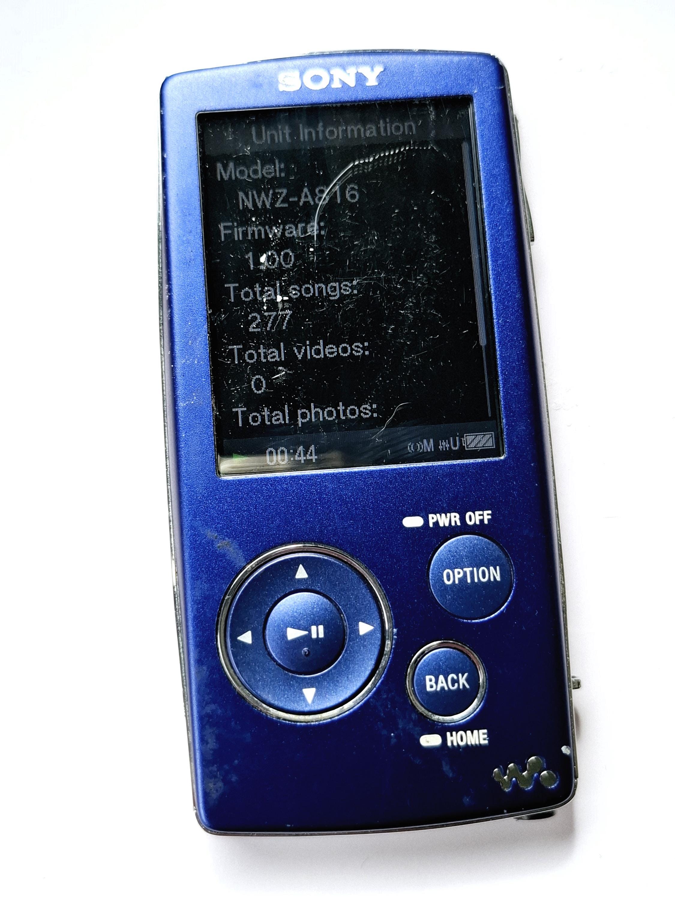Vintage Rare Sony Walkman NWZ-A816 Digital Media Video MP3