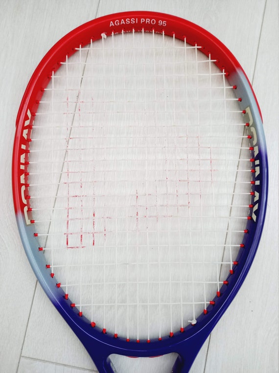 Raquette De Tennis Donnay Supermidsize Agassi Pro 95 - NOS - Fabriquée En Belgique