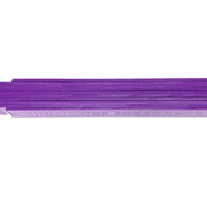Zollstock personalisiert mit Namen Meterstab Gravur BEIDSEITIG Geschenk bunt lila