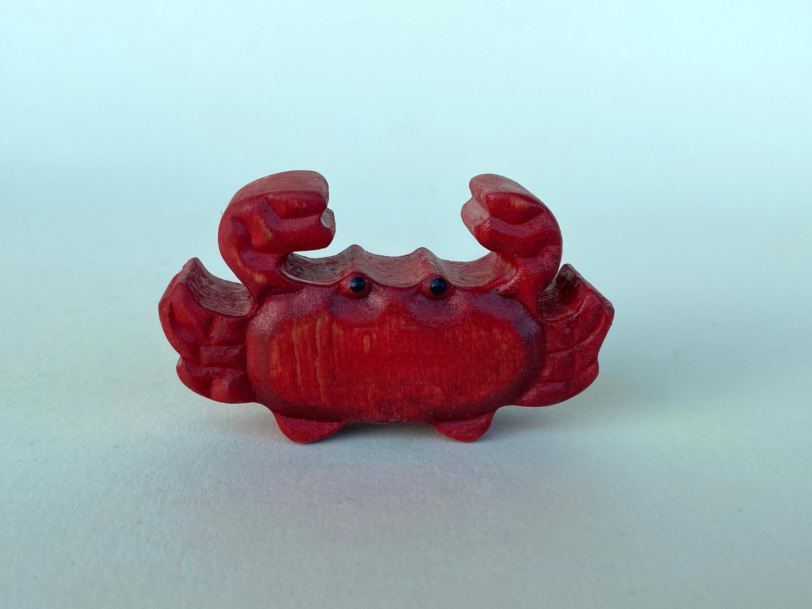 Wooden Toy Crab 