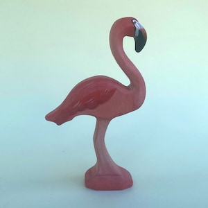 Wooden Flamingo Toy 