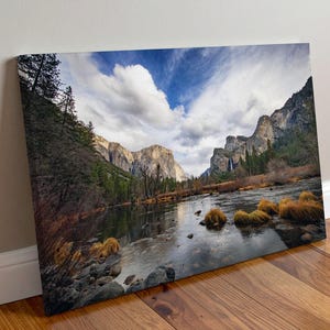 Yosemite Tal Ansicht Druck / Leinwand • Yosemite Nationalpark • Natur Fotografie Fine Art • Original Kunst von Nate Dunlap