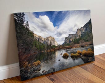 Yosemite Valley View Print / Canvas • Yosemite National Park • Nature Landscape Photography Fine Art • Original Art by Nate Dunlap