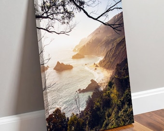 Big Sur Sunset Print / Canvas • Central CA Coast • Nature Landscape Photography Fine Art • California Original Art by Nate Dunlap