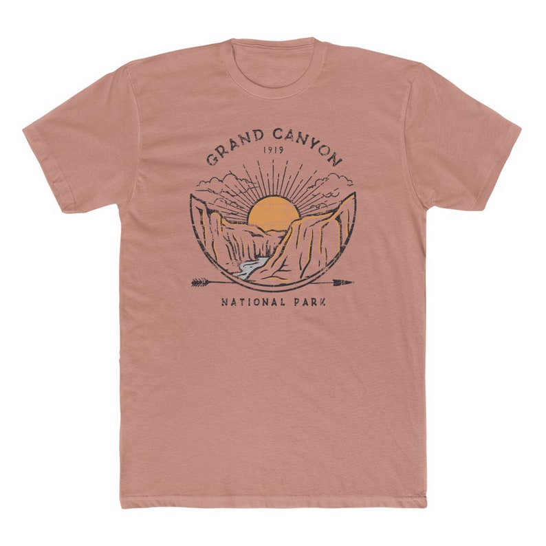 Grand Canyon National Park T Shirt for Men & Women • Unisex 100% Cotton ...
