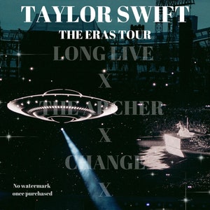 THE ERAS TOUR Print: Customisable Per Show/Lyrics/Album