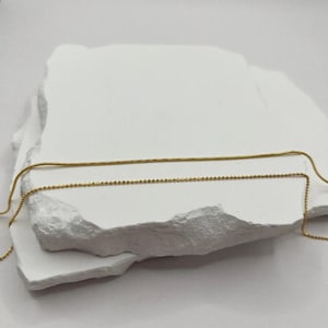 Vergoldete Kette