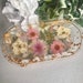 Resin tray,rolling tray,jewelry tray,gift for mother,gift for friend.Christmas,stocking Stuffer,flower tray, resin dish, Mother’s Day 