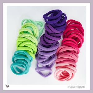 Ombré Hair Bobbles (48 per pack)