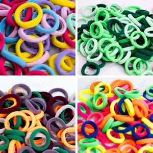 Colour Pop Hair Bobbles– Pack of 100 Colourful Hair Bobbles