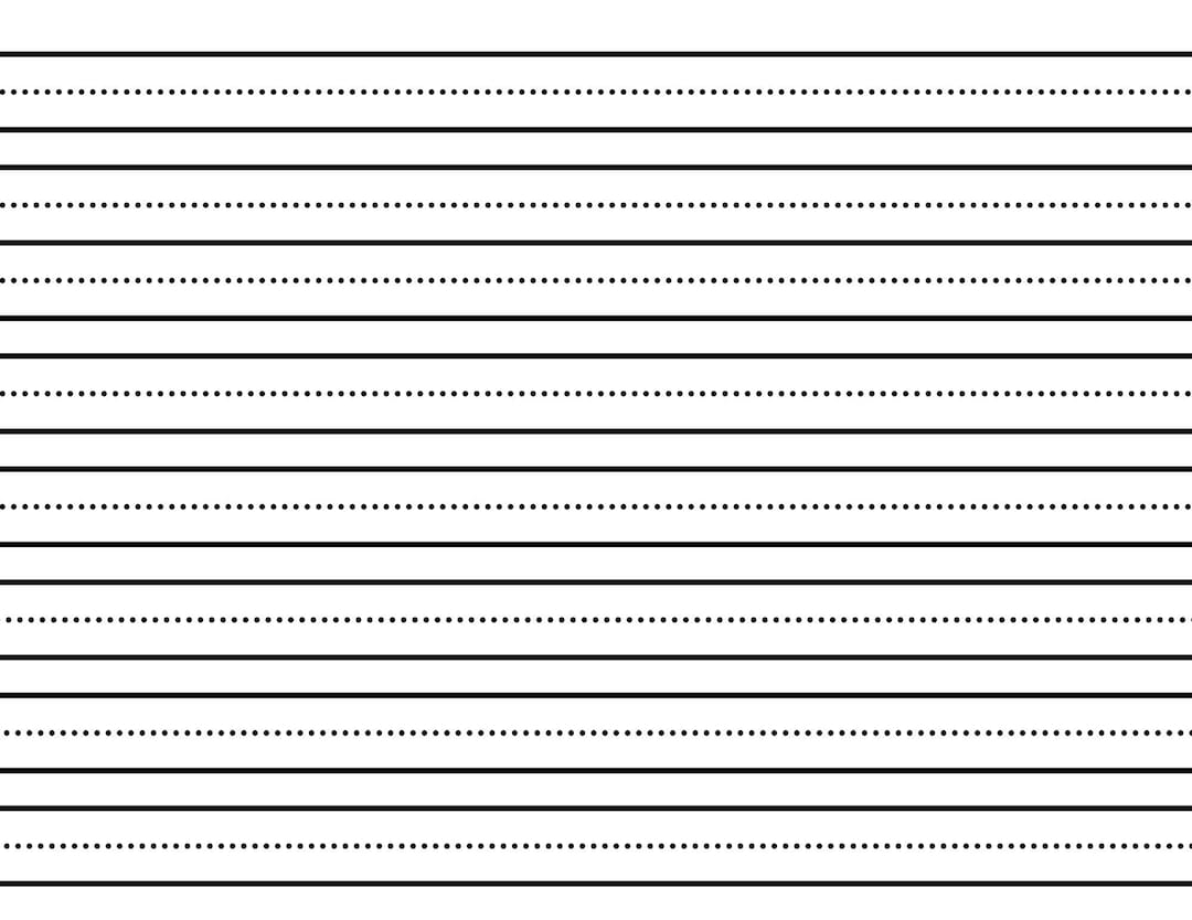 kindergarten-lined-paper-kindergarten-writing-paper-preschool-writing-paper-preschool-lined-paper-writing-practice-etsy for Free Printable Lined Paper For Kids Kindergarten Lined Paper / Kindergarten Writing Paper / Preschool Writing Paper / Preschool Lined Paper / Writing Practice - Etsy for Free Printable Lined Paper For Kids