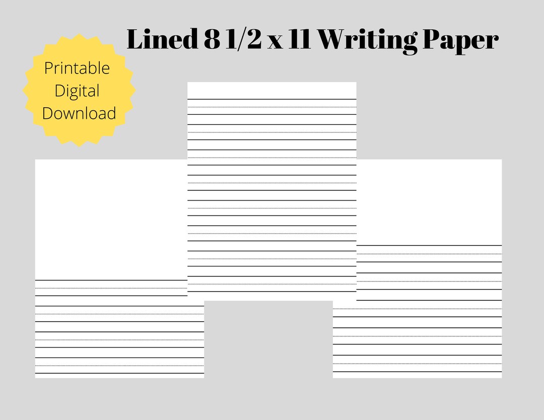 Preschool Writing Paper: Lined Paper for Writing Practice Specially Sized -  GOOD 9781647900502