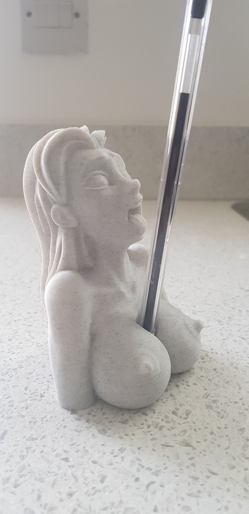 Boob Squeeze Your Pen Holder 3D Printable Digital Instant Download