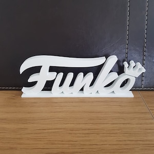 Funko 3D Printed Sign Logo - Custom - Pop Vinyl Funko Pop Logo