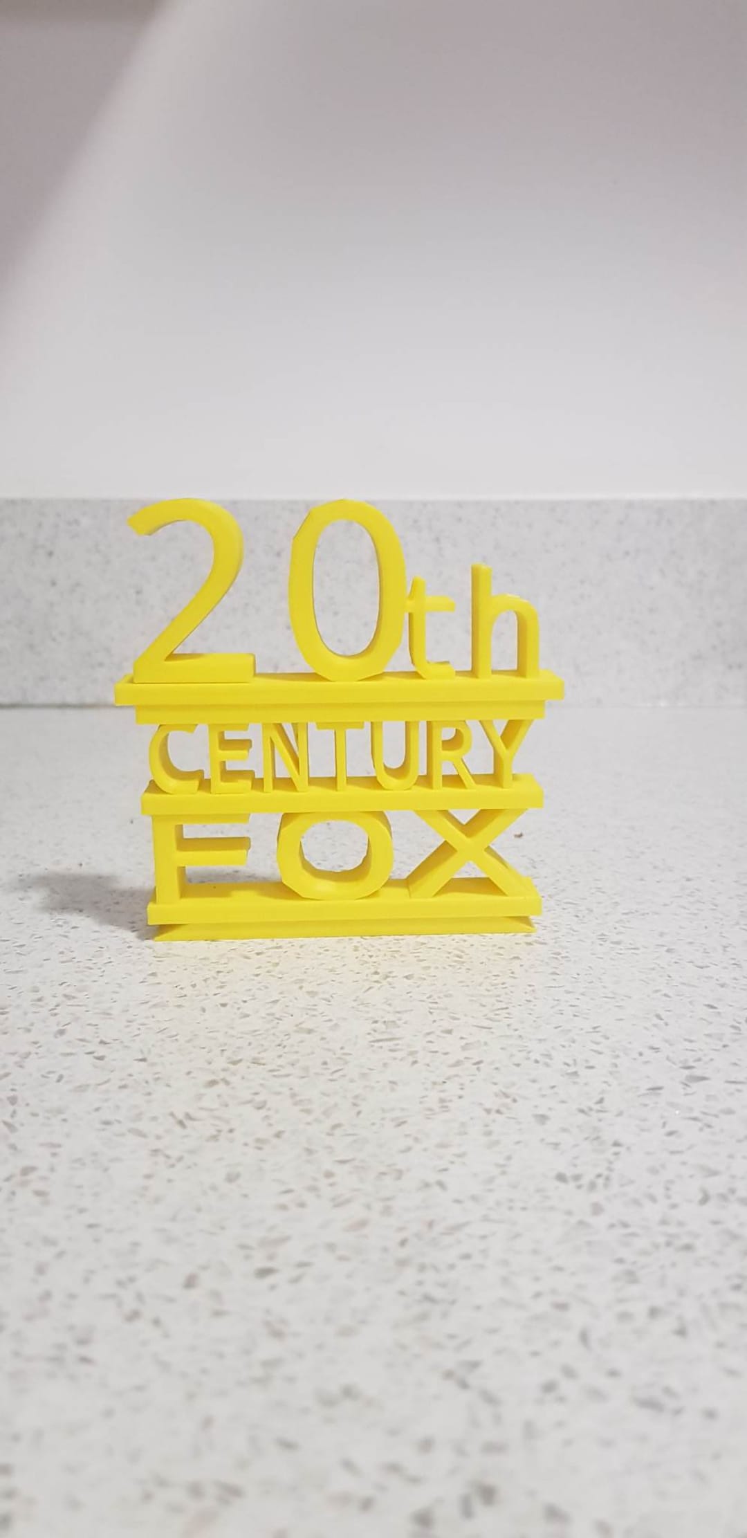 Decorative 20TH CENTURY FOX Self Standing Logo Display