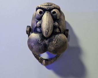 Muppet Christmas Door Knocker (Statler)