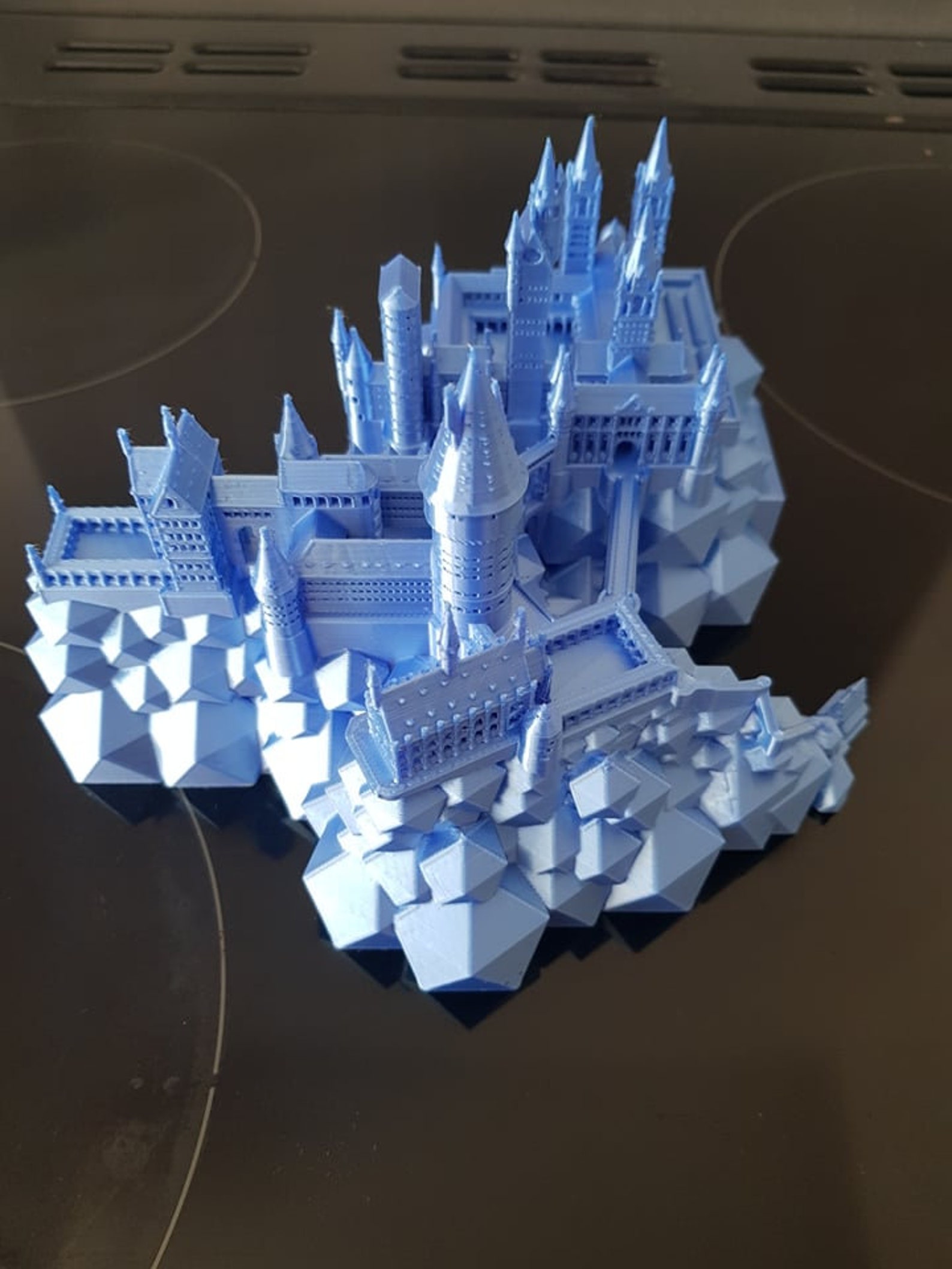 Harry Potter Hogwarts Castle 3d printed Etsy