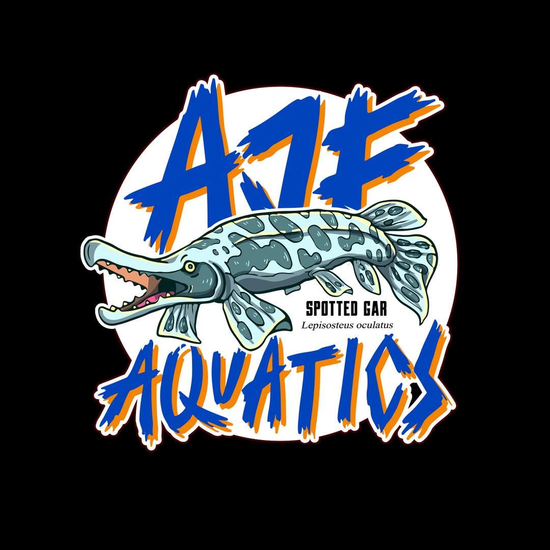 Spotted Gar Sticker! @ajf_aquatics - Etsy