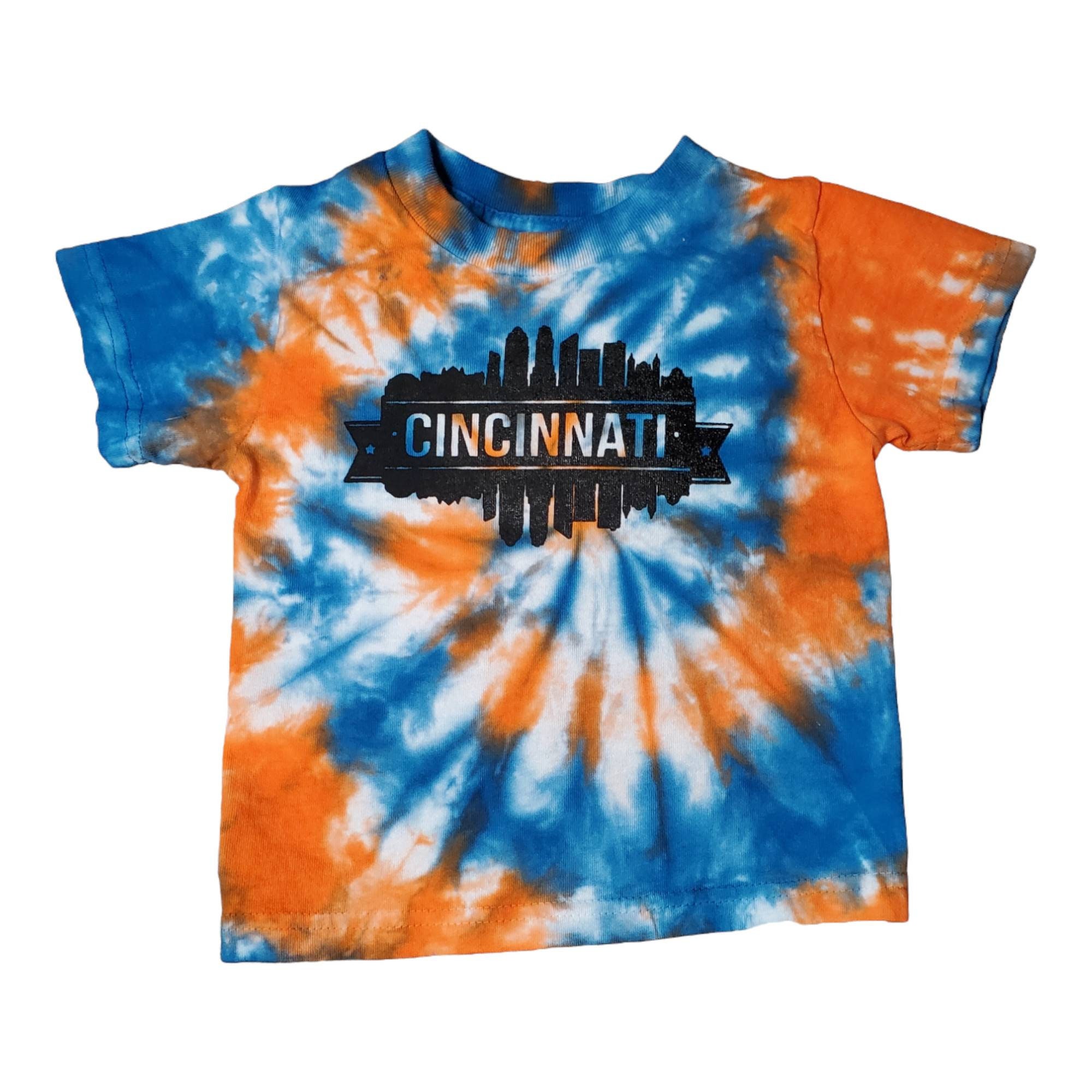 cincinnati reds tie dye shirt