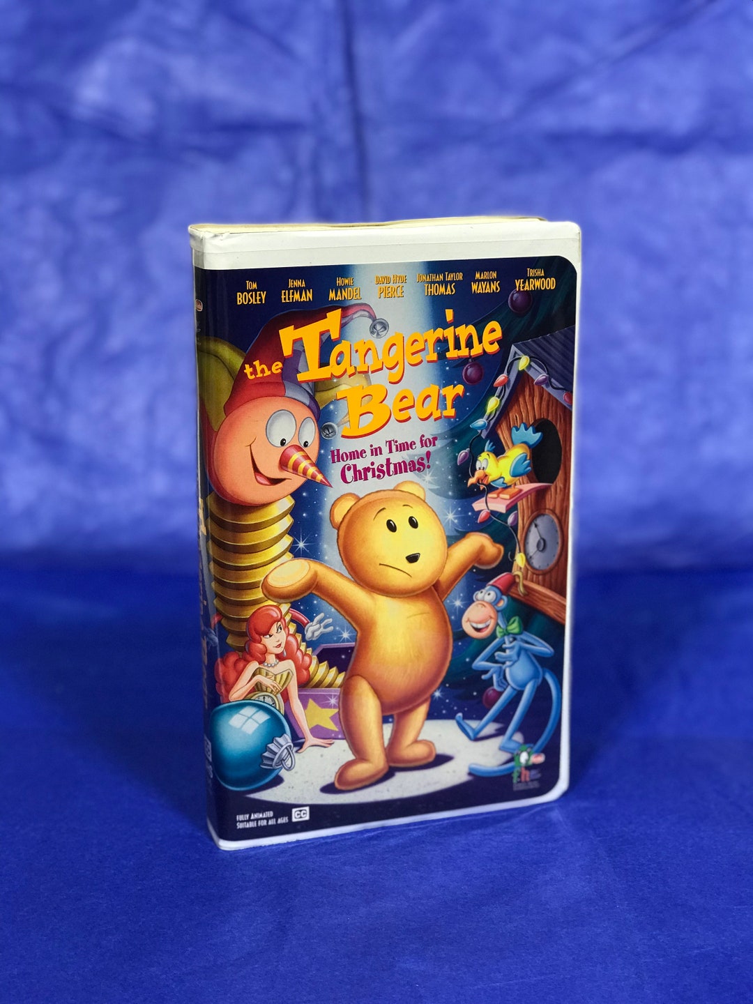 VHS the Tangerine Bear Home in Time for Christmas Family Etsy